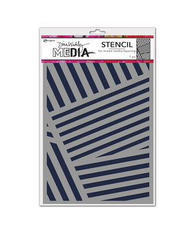 Ranger Dina Wakley MEdia Stencils Angles (MDS81579) (DISCONTINUED)