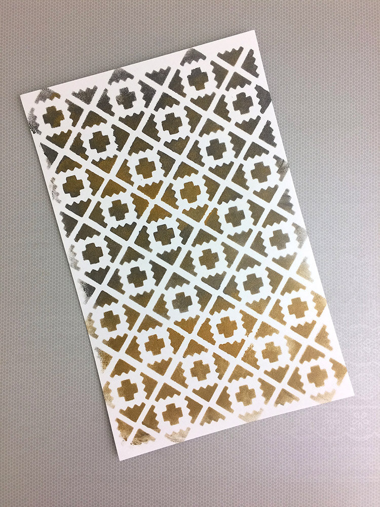 Ranger Dina Wakley MEdia Stencils Almost Ikat (MDS52401) (DISCONTINUED) Ranger Dina Wakley MEdia Stencils Almost Ikat (MDS52401) (DISCONTINUED)