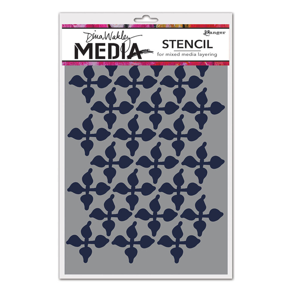 Ranger Dina Wakley MEdia Stencils Wallpaper (MDS60642) (DISCONTINUED) Ranger Dina Wakley MEdia Stencils Wallpaper (MDS60642) (DISCONTINUED)