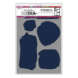 Ranger Dina Wakley MEdia Stencils Uneven Shapes (MDS68259) (DISCONTINUED)