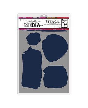 Ranger Dina Wakley MEdia Stencils Uneven Shapes (MDS68259) (DISCONTINUED)