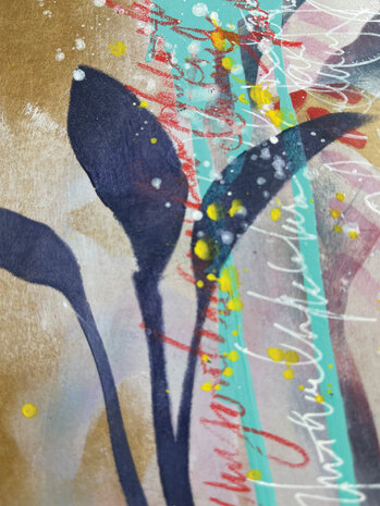 Ranger Dina Wakley MEdia Stencils Sprouts (MDS77725) (DISCONTINUED)