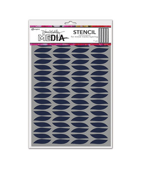 Ranger Dina Wakley MEdia Stencils Sideways (MDS81647) (DISCONTINUED)