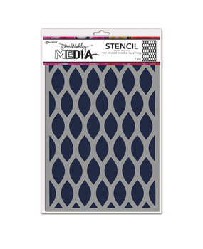Ranger Dina Wakley MEdia Stencils Pointed (MDS81630) (DISCONTINUED)