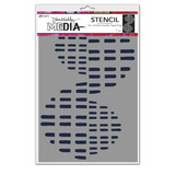 Ranger Dina Wakley MEdia Stencils Pieces (MDS77718) (DISCONTINUED)