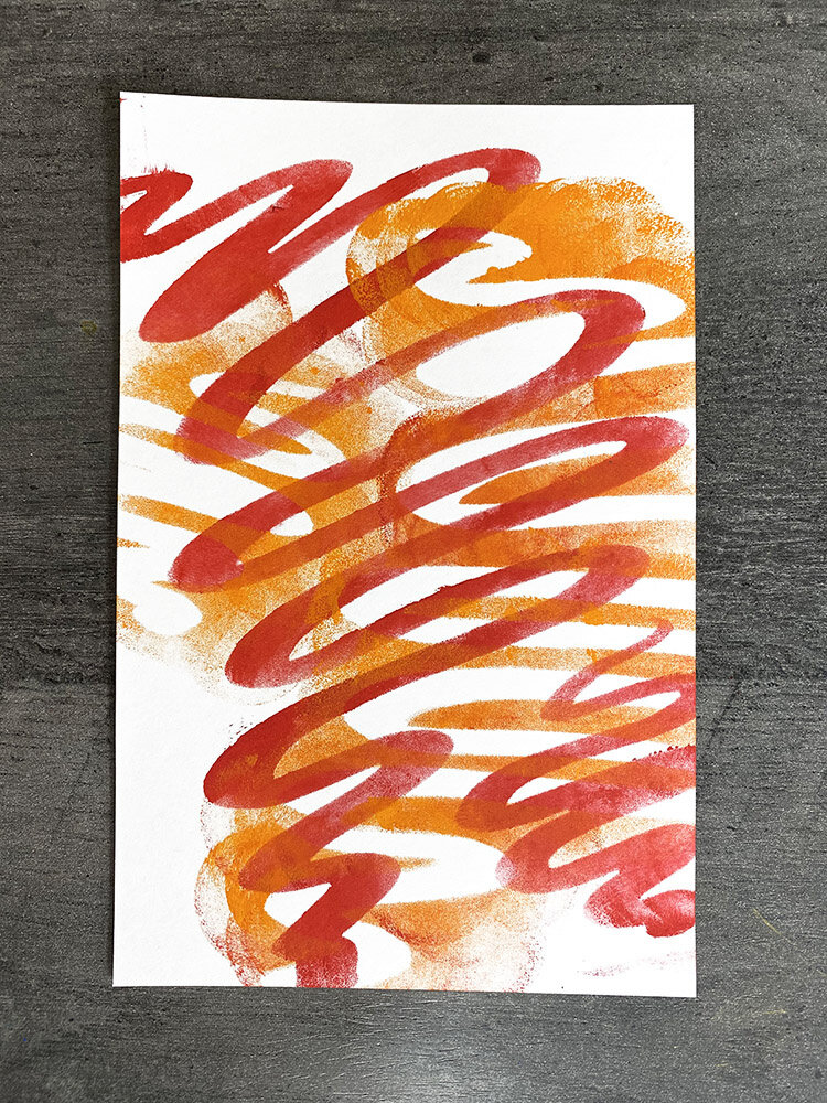 Ranger Dina Wakley MEdia Stencils Meandering Masks (MDS74588) (DISCONTINUED)