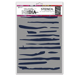 Ranger Dina Wakley MEdia Stencils Lines (MDS69249) (DISCONTINUED)
