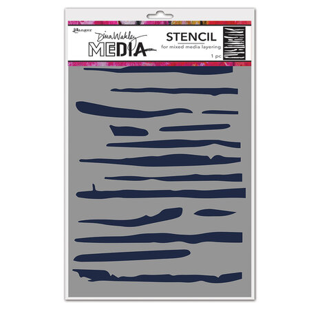 Ranger Dina Wakley MEdia Stencils Lines (MDS69249) (DISCONTINUED) Ranger Dina Wakley MEdia Stencils Lines (MDS69249) (DISCONTINUED)