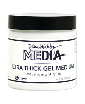 Ranger Dina Wakley MEdia Ultra Thick Gel Medium 4 fl oz (Jar) (MDM62349)