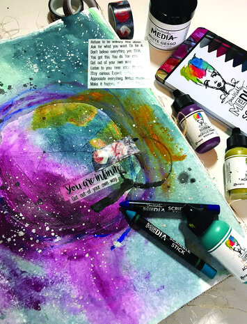 Ranger Dina Wakley MEdia Scribble Sticks 2 (MDA60161)