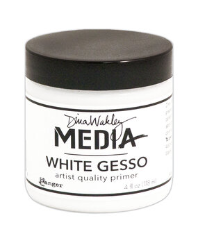 Ranger Dina Wakley MEdia Gesso White 4 fl oz (Jar) (MDM41689)