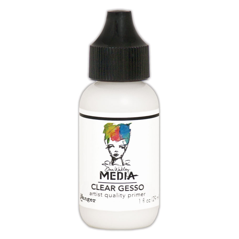 Ranger Dina Wakley MEdia Gesso Clear 1 fl oz (MDQ54177)
