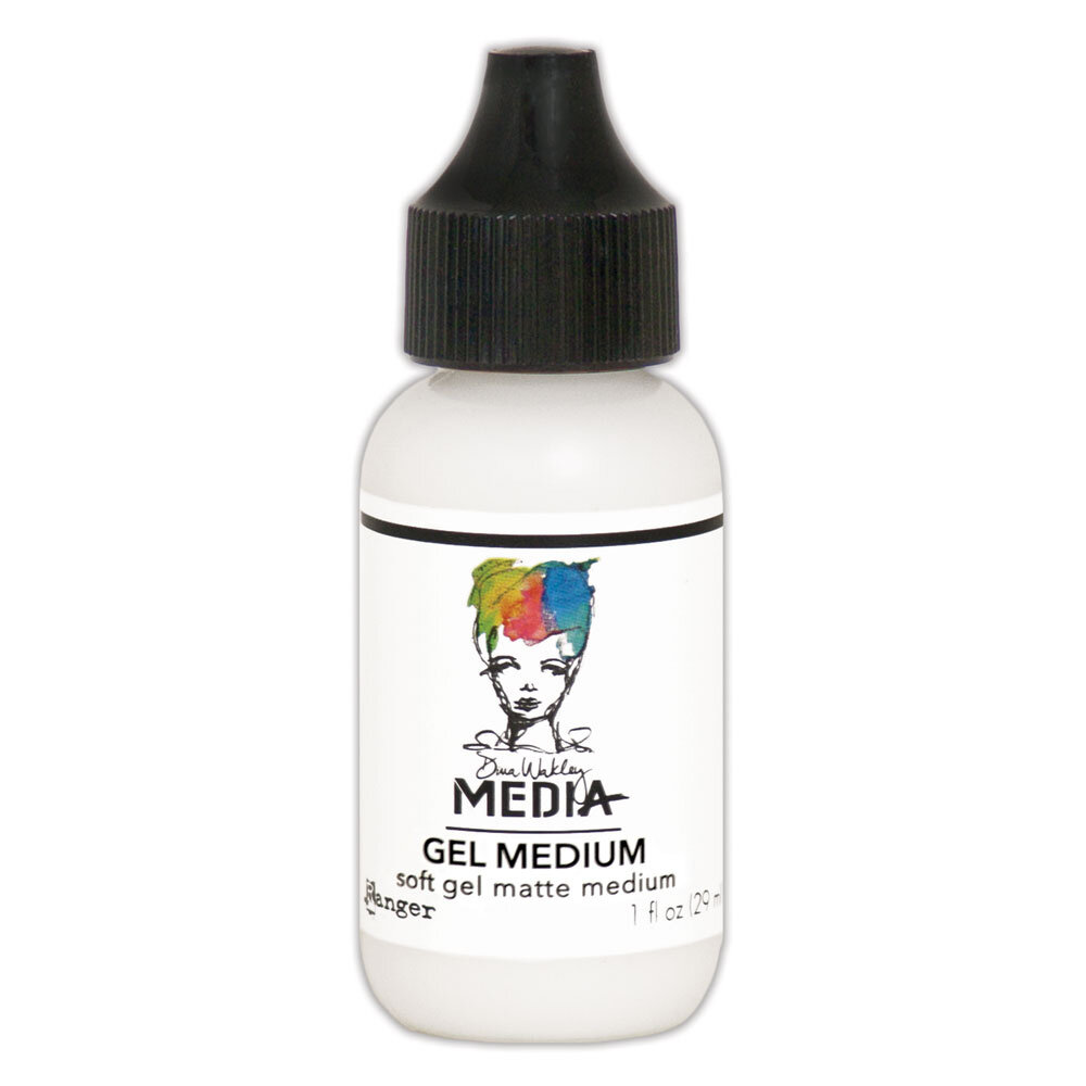 Ranger Dina Wakley MEdia Gel Medium Soft 1 fl oz (MDQ54184)