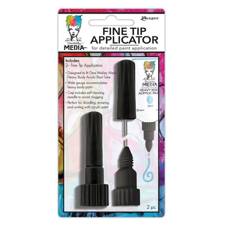 Ranger Dina Wakley MEdia Fine Tip Applicator (2pcs) (MDA44758) Ranger Dina Wakley MEdia Fine Tip Applicator (2pcs) (MDA44758)