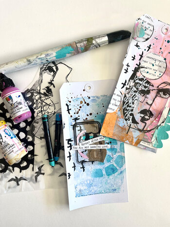 Ranger Dina Wakley MEdia Brush Round Large #24 (MDA82156)