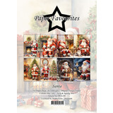 Paper Favourites Santa A5 Paper Pack (PFA108) (OUTLET)