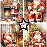 Paper Favourites Santa A5 Paper Pack (PFA108) (OUTLET)