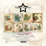 Paper Favourites Vintage Holly 6x6 Inch Paper Pack (PF262) (DISCONTINUED)