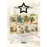 Paper Favourites Vintage Holly A5 Paper Pack (PFA106) (DISCONTINUED)