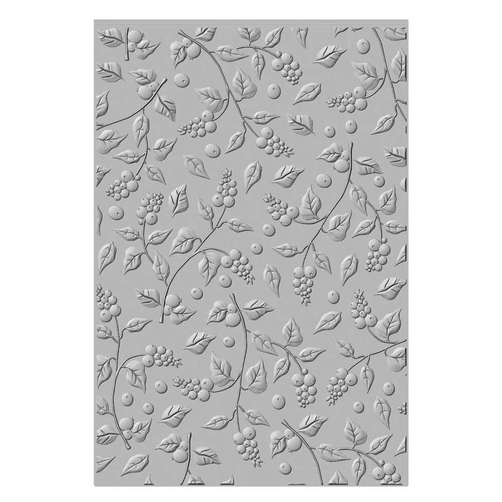 Sizzix 3D Textured Impressions by Kath Breen Snowberry (666506)