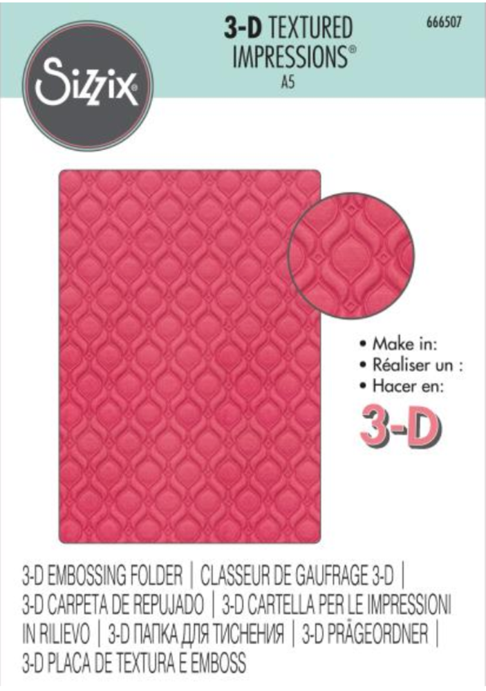 Sizzix 3D Textured Impressions Ornate Repeat (666507)