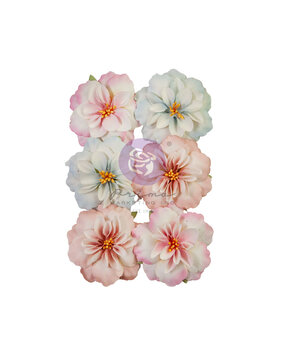 Prima Marketing French Blue Flowers In Another Lifetime (6pcs) (665708) (DISCONTINUED)