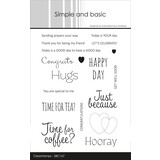 Simple and Basic English Texts Add-on for SBD364 Clear Stamp (SBC167) (DISCONTINUED)