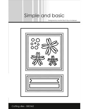 Simple and Basic Cover Die #1 A7 (SBD362) (DISCONTINUED)