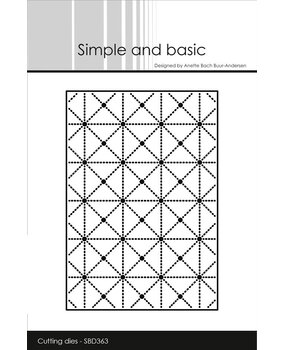 Simple and Basic Cover Die #2 A7 (SBD363) (OUTLET)