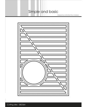 Simple and Basic Cover Die w/ Round Windows A6 (SBD364) (DISCONTINUED)