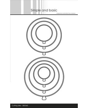 Simple and Basic Round Balloons Dies (SBD365) (DISCONTINUED)