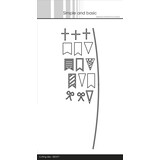 Simple and Basic Flags on a Rope Dies (SBD371) (DISCONTINUED)