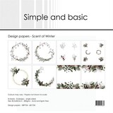 Simple and Basic Scent of Winter 12x12 Inch Paper Pack (SBP724) (DISCONTINUED)