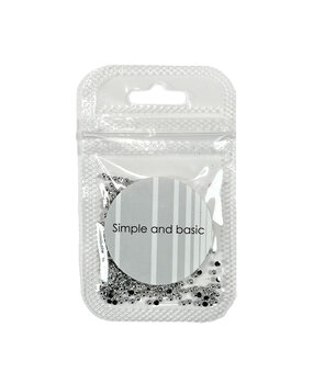 Simple and Basic Half Pearl Polished Silver 2mm (SBA501) (DISCONTINUED)