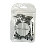 Simple and Basic Half Pearl Polished Silver 4mm (SBA561) (DISCONTINUED)