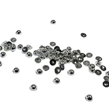 Simple and Basic Half Pearl Polished Silver 4mm (SBA561) (DISCONTINUED) Simple and Basic Half Pearl Polished Silver 4mm (SBA561) (DISCONTINUED)