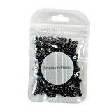 Simple and Basic Half Pearl Polished Antique Silver 4mm (SBA564) (DISCONTINUED)