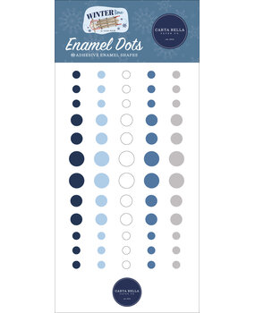 Carta Bella Wintertime Enamel Dots (CBWT334028) (OUTLET)