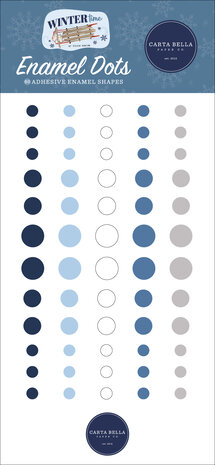 Carta Bella Wintertime Enamel Dots (CBWT334028) (OUTLET)