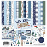 Carta Bella Wintertime 12x12 Inch Collection Kit (CBWT334016)