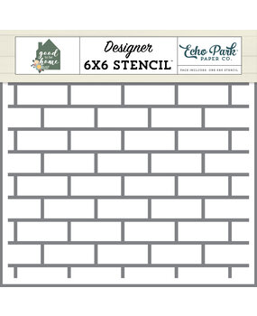 Echo Park Subway Tiles Large Stencil (GTH336034) (DISCONTINUED)