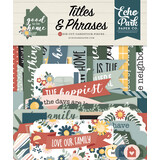 Echo Park Good To Be Home Titles & Phrases (GTH336032) (DISCONTINUED)