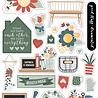 Echo Park Good To Be Home Chipboard Accents (GTH336021) (DISCONTINUED)