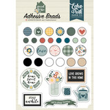 Echo Park Good To Be Home Adhesive Brads (GTH336020) (DISCONTINUED)