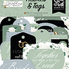 Echo Park Wedding Bells Frames & Tags (WBL335025) (OUTLET)