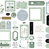 Echo Park Wedding Bells Frames & Tags (WBL335025) (OUTLET)