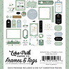 Echo Park Wedding Bells Frames & Tags (WBL335025) (OUTLET)