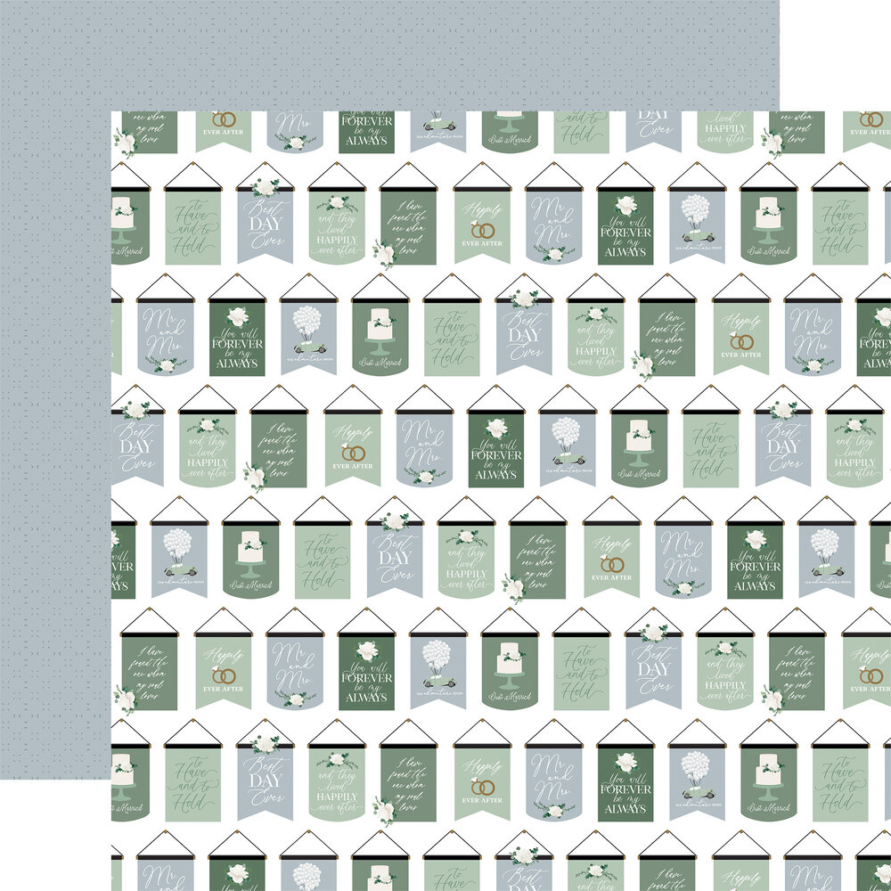 Echo Park Wedding Bells 6x6 Inch Paper Pad (WBL335023) (DISCONTINUED) Echo Park Wedding Bells 6x6 Inch Paper Pad (WBL335023) (DISCONTINUED)