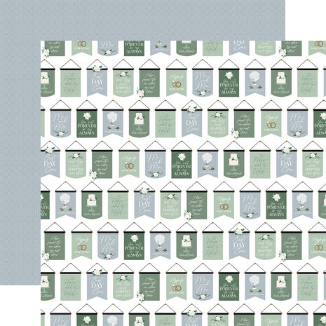 Echo Park Wedding Bells 6x6 Inch Paper Pad (WBL335023) (DISCONTINUED) Echo Park Wedding Bells 6x6 Inch Paper Pad (WBL335023) (DISCONTINUED)