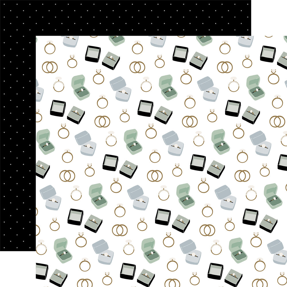 Echo Park Wedding Bells 6x6 Inch Paper Pad (WBL335023) (DISCONTINUED) Echo Park Wedding Bells 6x6 Inch Paper Pad (WBL335023) (DISCONTINUED)